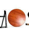 Emmliy Speed Bag Platform Steel Wood PU-5