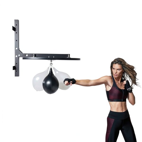 CNCEST Speed Bag Platform Steel Wood PU Design-3