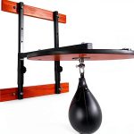 INNOLIFE Speed Bag Platform Adjustable Wood-0