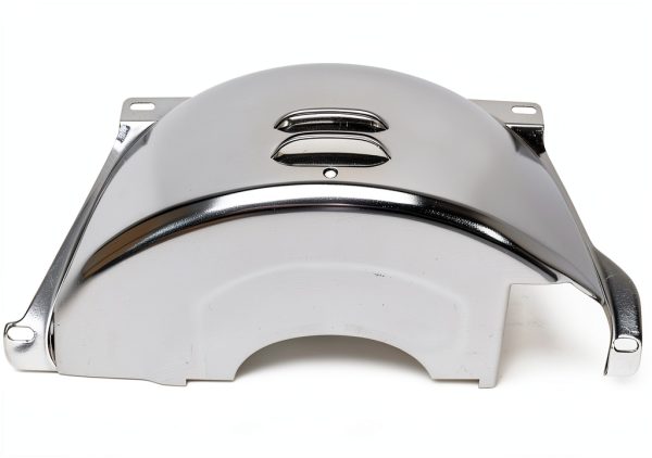Flexplate Dust Cover Speedway Motors Chrome-1