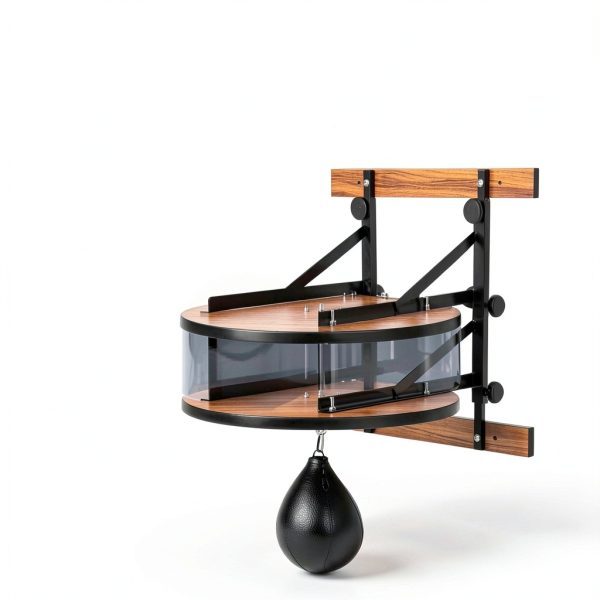 Speed Punching Bag Platform Houseables Leather-4