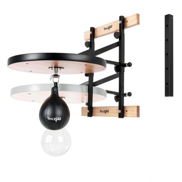 Yes4All 24" Speed Bag Platform Leather Adjustable-3