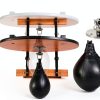 INNOLIFE Speed Bag Platform Adjustable Wood-1