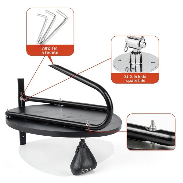 Boxing Speed Platform Afranti PVC Black Model-4
