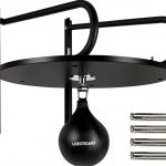 UBESTBOARD Speed Punching Bag Platform PVC Black-0