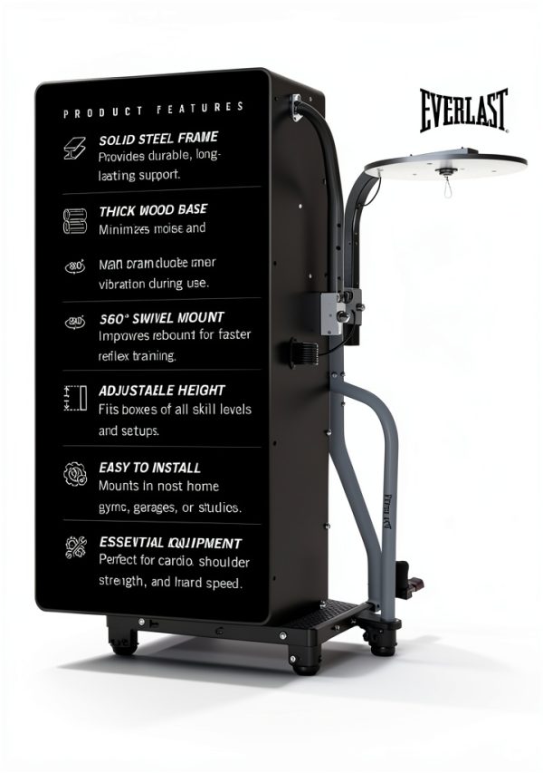 Everlast Boxing Speed Bag Platform Metal-2