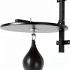 CNCEST Speed Bag Platform Steel Wood PU Design-0