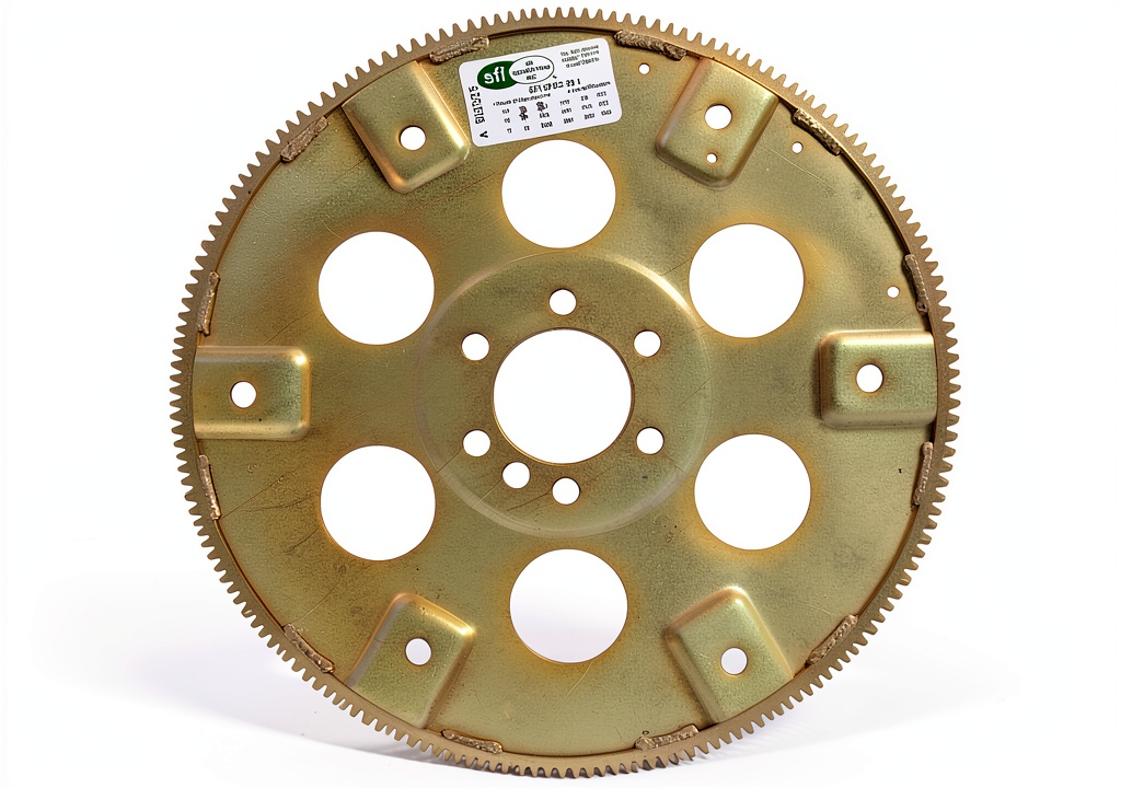 Installing B&M 20230 SFI Approved Performance Flexplate on a garage workbench