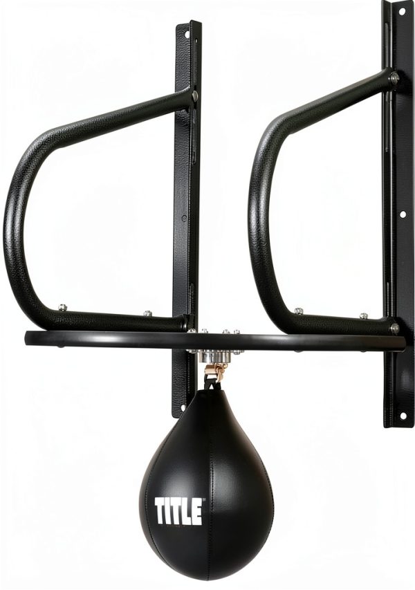 Title Boxing Speed Bag Platform Black Metal Swivel-0