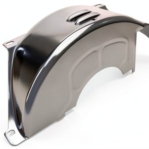 Flexplate Dust Cover Speedway Motors Chrome-0