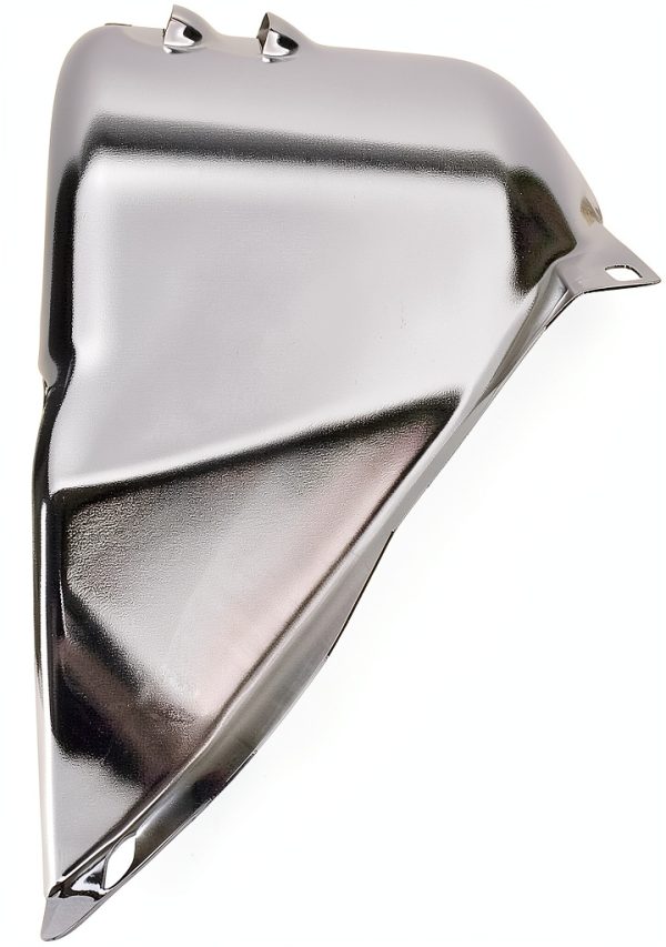 Flexplate Dust Cover Speedway Motors Chrome-3