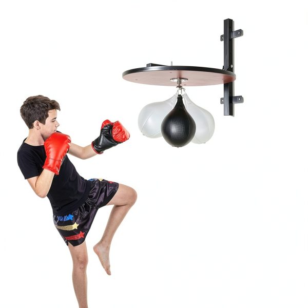 Speed Bag Platform Kreiaoer Steel Wood Design-3