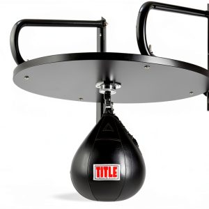 Title Boxing Speed Bag Platform Black Steel-0
