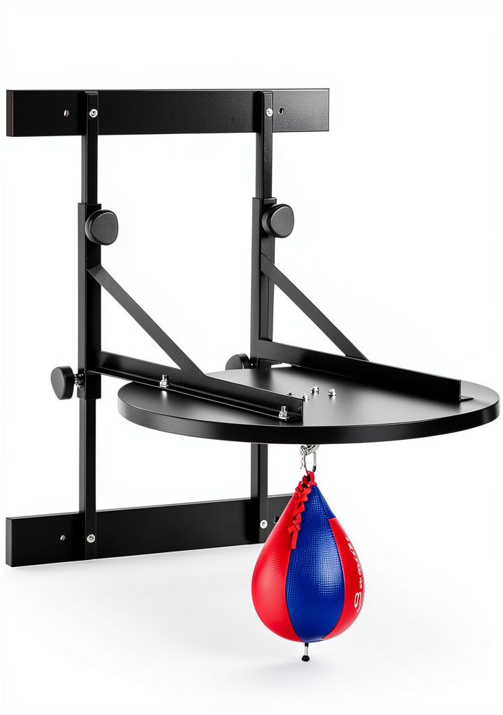 Soozier Boxing Speed Bag mounted on a gym wall