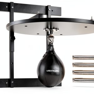 UBESTBOARD Boxing Equipment Black PVC Speed Punching Bag-0