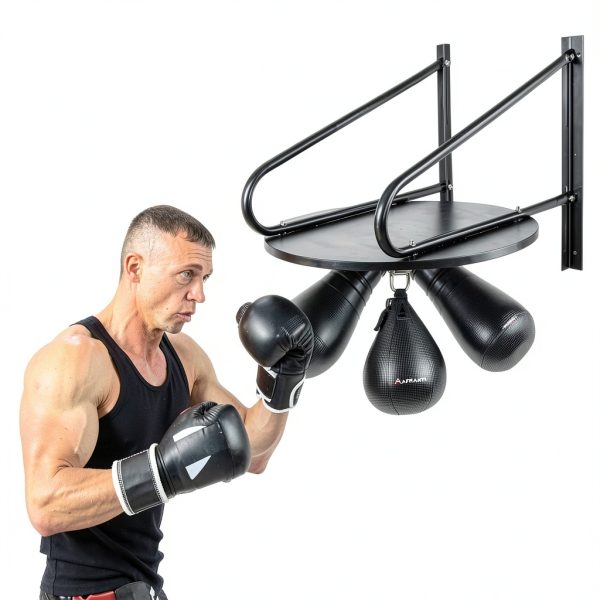Boxing Speed Platform Afranti PVC Black Model-1