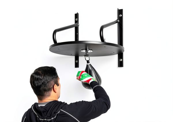 Title Boxing Speed Bag Platform Black Metal Swivel-1