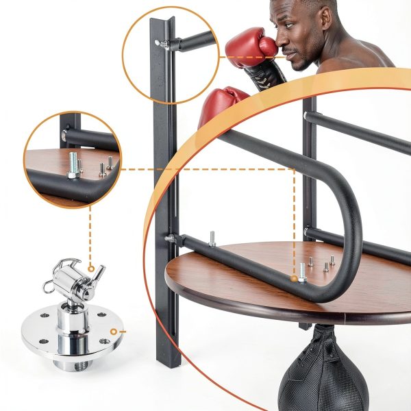 Boxing Speed Ball Platform UBESTBOARD 24in Wood-3