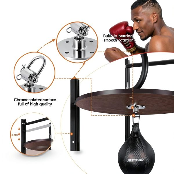 Boxing Speed Ball Platform UBESTBOARD 24in Wood-2